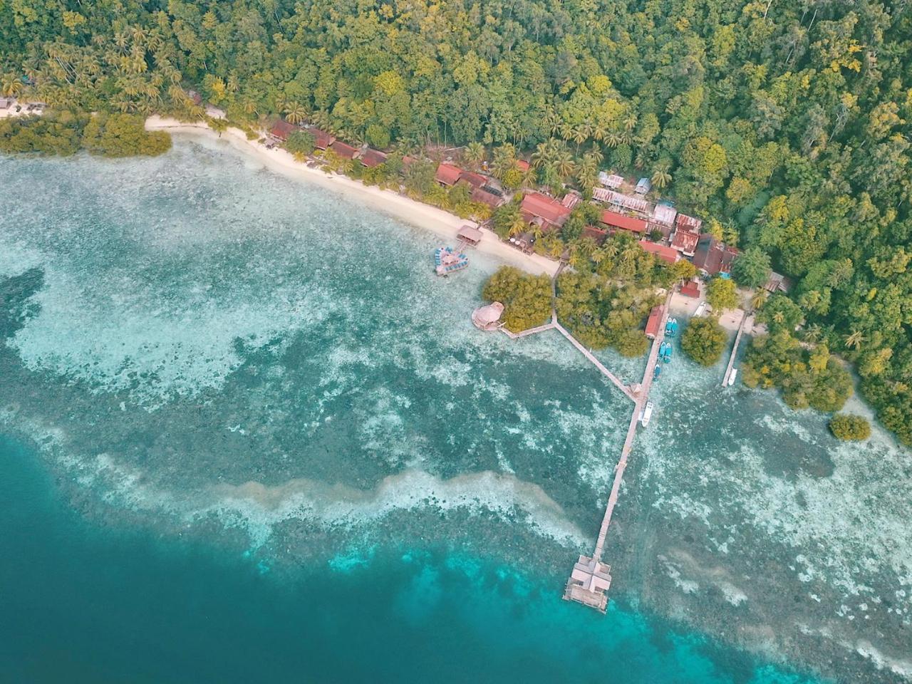 Raja Ampat Dive Lodge Pulau Mansuar Extérieur photo