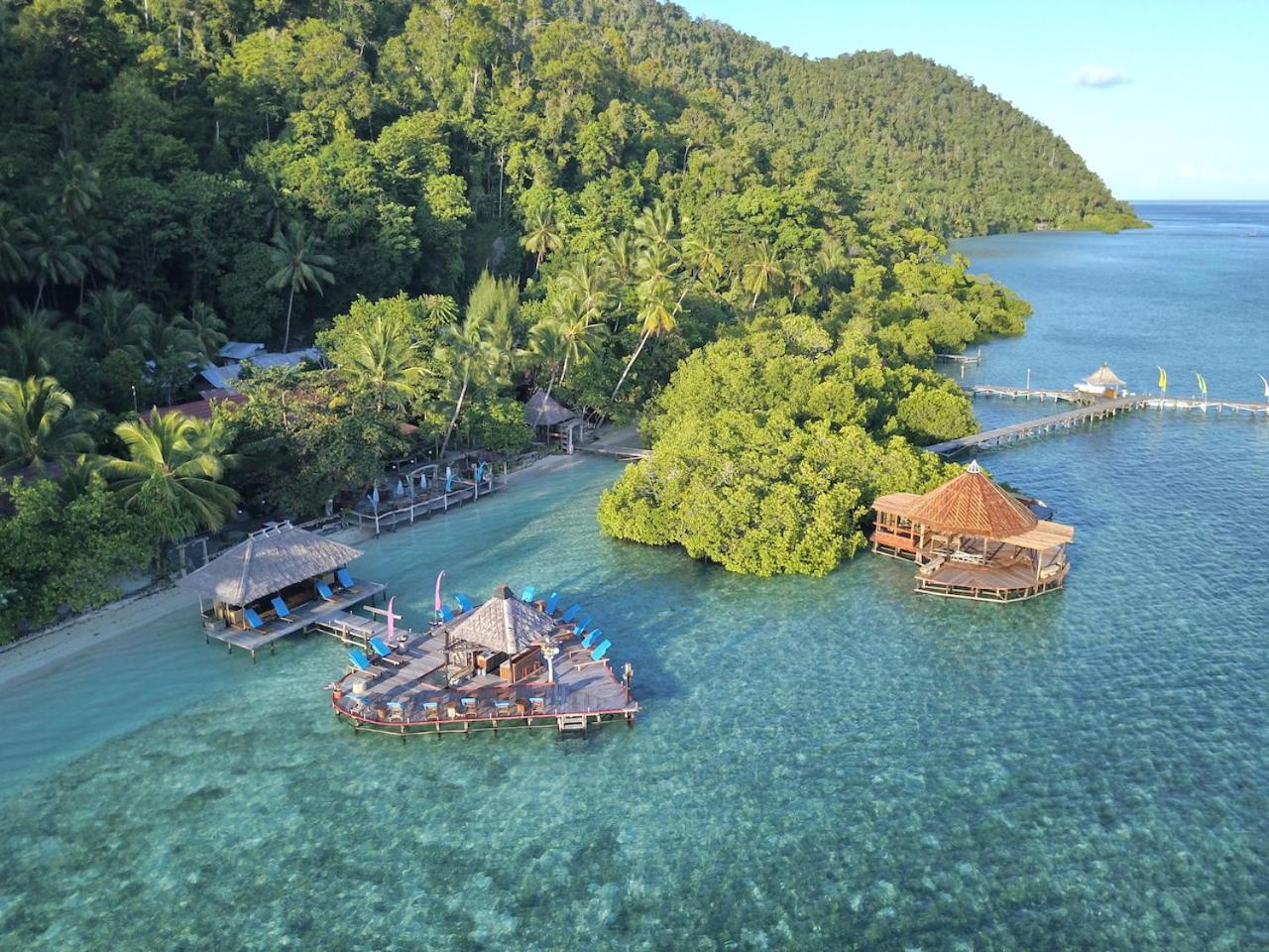 Raja Ampat Dive Lodge Pulau Mansuar Extérieur photo